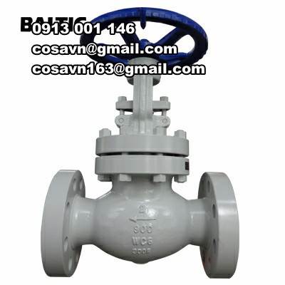Van cầu BS1873 ASTM A351GR.CF8 304 CL150 BB/OS&Y RF